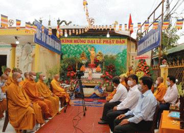 TX.Cai Lậy: Ban Trị sự Phật giáo Kính mừng Đại lễ Phật đản PL.2564