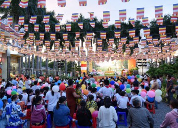 H.Châu Thành: Chùa Trường Phước hân hoan Kính mừng Đại lễ Phật đản PL.2566