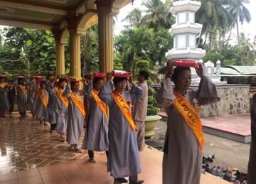 Tiền Giang:Chùm Ảnh Lễ Vu Lan Dâng Casa Tại Trường Hạ Vĩnh Tràng