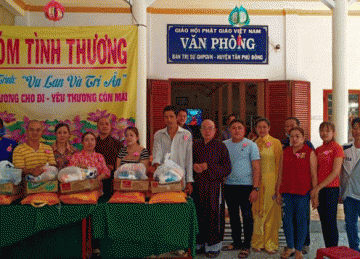 H.Tân Phú Đông: Mùa Vu lan ấm áp tình người trên Cù lao Lợi Quan