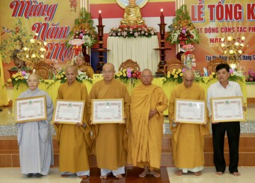 H.Tân Phú Đông: Ban Trị sự tổ chức Hội nghị tổng kết công tác Phật sự 2022 