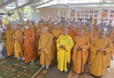 Tiền Giang: Ban Trị sự Phật giáo tỉnh kính viếng lễ tang Thân phụ của Đại đức Thích Trúc Thông Kim