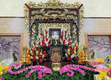H.Châu Thành: Đạo tràng chùa Bình An trang nghiêm tưởng niệm Húy kị Ân sư
