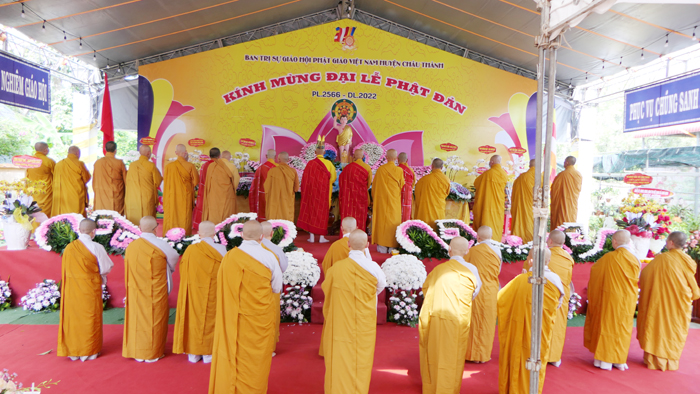 H.Châu Thành: Ban Trị sự trọng thể tổ chức Đại lễ Phật đản PL.2566 – DL.2022
