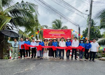 H.Tân Phước: Phật giáo bàn giao cầu dân sinh tại xã Phú Mỹ