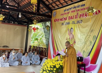 H.Châu Thành: Lễ Tắm Phật tại chùa Tân Long năm 2022