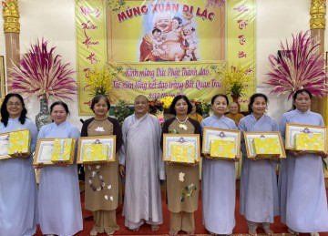 H.Châu Thành: Chùa Linh Phong tổ chức tổng kết hoạt động Phật sự của đạo tràng năm 2022