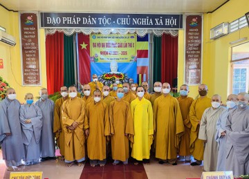 H.Cai Lậy: Ban Trị Sự trọng thể tổ chức Đại hội Đại biểu Phật giáo lần thứ X, NK.2021-2026 