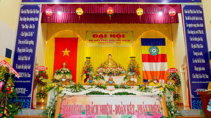 H.Tân Phú Đông: Đại hội Đại biểu Phật giáo lần thứ IV, nhiệm kỳ 2021 – 2026 thành tựu viên mãn