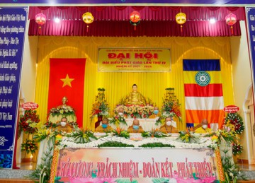 H.Tân Phú Đông: Đại hội Đại biểu Phật giáo lần thứ IV, nhiệm kỳ 2021 – 2026 thành tựu viên mãn