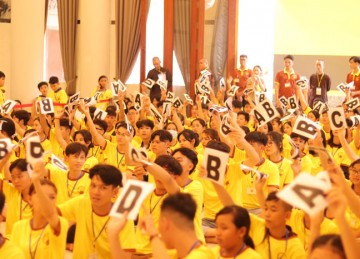 Tiền Giang: Sôi động Gameshow “Hồi trống pháp” trong khóa tu mùa hè 2022 “Đạo Phật với Tuổi trẻ”