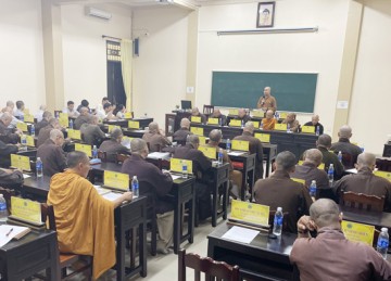 Tiền Giang: Ban Trị sự Phật giáo tỉnh họp lệ tháng 9 năm 2022