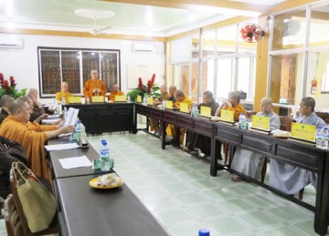 Tiền Giang: Thường trực BTS Phật giáo tỉnh họp bàn Kế hoạch tổ chức Đại Giới đàn Huệ Đăng năm 2023