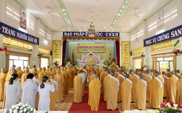 Tiền Giang: Phật giáo tỉnh trang nghiêm Khai mạc Tuần lễ Phật đản PL.2566