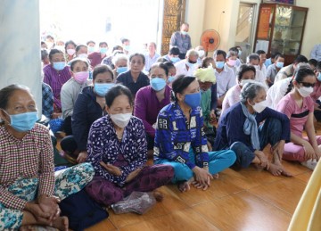 TX.Cai Lậy: Chùa Phật Bửu tổ chức khóa tu cho người Khiếm thị sau thời gian tạm nghỉ vì dịch bệnh