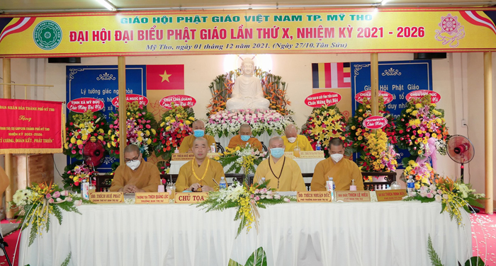 TP.Mỹ Tho: Đại hội Đại biểu Phật giáo lần thứ X, TT.Thích Quảng Lộc tiếp tục được suy cử đảm nhiệm chức vụ Trưởng ban Trị sự