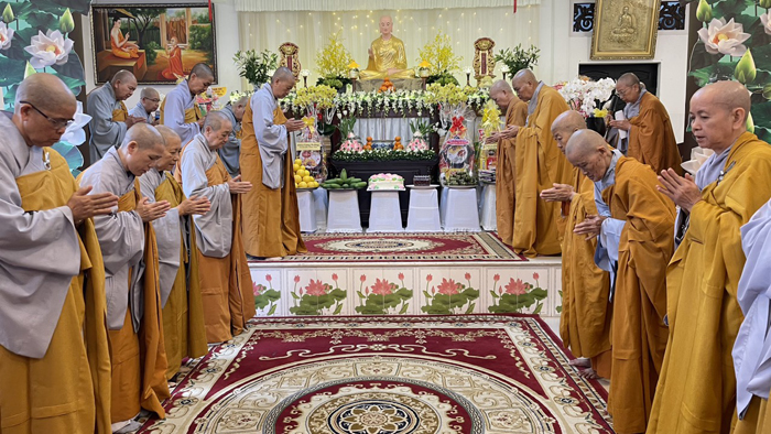 Tiền Giang: Phân ban Ni giới tưởng niệm Thánh tổ Ni Đại Ái Đạo và họp mặt đầu năm Quý Mão