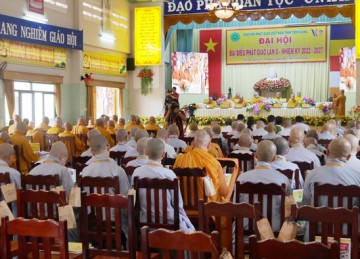 Tiền Giang: Nhiều văn bản quan trọng đã được thông qua tại Phiên trù bị Đại hội Đại biểu Phật giáo tỉnh lần thứ X, nhiệm kỳ 2022-2027