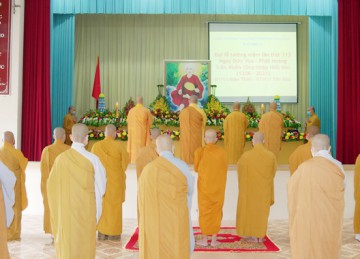 Tiền Giang: Lễ Tưởng niệm 713 năm Phật Hoàng Trần Nhân Tông nhập Niết Bàn