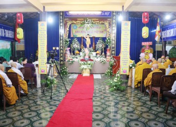 TX.Cai Lậy: Phật giáo trang nghiêm tổ chức Đại lễ Phật đản Phật lịch 2.566 