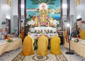 H.Châu Thành: Chùa Linh Thứu III trang nghiêm tổ chức Vu lan Báo hiếu Phật lịch 2566