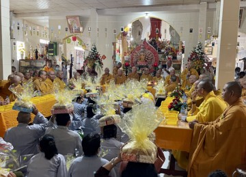 H.Gò Công Đông: Chùa Phước Hòa long trọng tổ chức Đại lễ Vu lan Phật lịch 2566