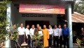 Tiền Giang[Video]:Chùa Hòa Minh bàn giao nhà “Đại đoàn Kết” cho hộ nghèo tại xã Song Bình