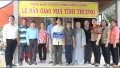 Tiền Giang[Video]: Phân ban Ni giới Phật giáo tỉnh bàn giao nhà tình thương tại TP.Mỹ Tho
