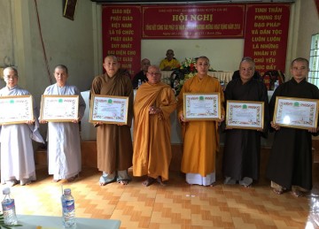 H. Cái Bè: Lễ Tổng Kết Phật Sự Năm 2017