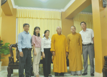 Tiền Giang: Ban Tôn Giáo Chúc Mừng Xuân Kỷ Hợi Đến Ban Trị Sự Phật Giáo Tỉnh