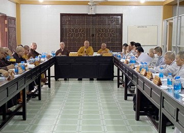 Tiền Giang: Ban Trị sự Phật giáo tỉnh họp mở rộng triển khai công tác tổ chức Đại hội Đại biểu Phật giáo cấp huyện