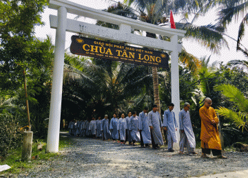 H.Châu Thành: Khóa tu “Một ngày Thiền tập” lần thứ 9 tại chùa Tân Long