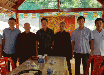 H. Tân Phú Đông: Thường Trực Ban Trị Sự Tiếp Các Phái Đoàn Đến Thăm Và Chúc Tết Xuân Kỷ Hợi