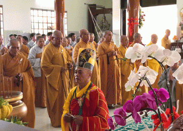 H.Gò Công Đông: Lễ Cầu an đầu năm mới tại chùa Phước Trường