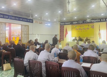 H.Chợ Gạo: Ban Trị sự Phật giáo huyện tổ chức họp lệ đầu năm 2023