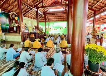 H.Tân Phú Đông: Chùa Bửu Châu trang nghiêm khai đàn Dược Sư nhân dịp đầu năm mới