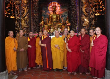 Tiền Giang: Thường Trực Ban Trị Sự Tiếp Đoàn Phật Giáo Butan