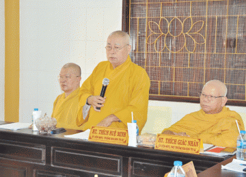 Tiền Giang: Ban Trị Sự Họp Triển Khai Kế Hoạch Tổ Chức Đại Lễ Phật Đản Vesak 2019
