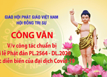 Công văn V/v công tác chuẩn bị Đại lễ Phật đản PL.2564 – DL.2020 trước diễn biến của đại dịch Covid-19
