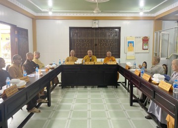 Tiền Giang: Ban Trị sự Phật giáo tỉnh họp phiên đầu tiên triển khai các hoạt động năm 2021
