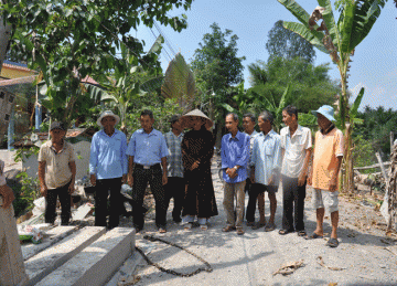H. Cai Lậy: Lễ khởi công xây dựng cầu nông thôn chào mừng Đại lễ Phật Đản Liên Hiệp Quốc 2019 tại xã Bình Phú