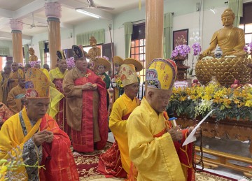 H.Châu Thành: Trang nghiêm Pháp hội Dược Sư Thất Châu tại chùa Nam An