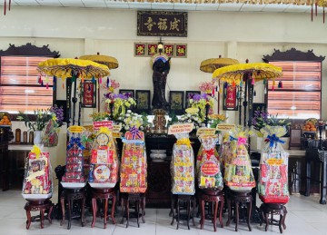 H.Châu Thành: Chùa Thành Phước trang nghiêm tổ chức lễ Húy nhật cố Hòa thượng Trụ trì đời thứ 5