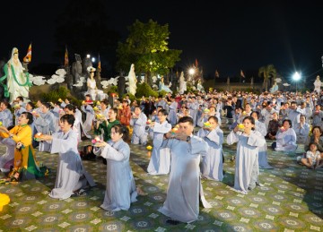 H.Châu Thành: Chùa Thành Phước tổ chức lễ Khánh đản Bồ Tát Quán Thế Âm