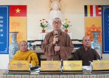 TP.Mỹ Tho: Ban Trị sự họp lệ, triển khai kế hoạch tổ chức Đại lễ Phật đản PL.2568