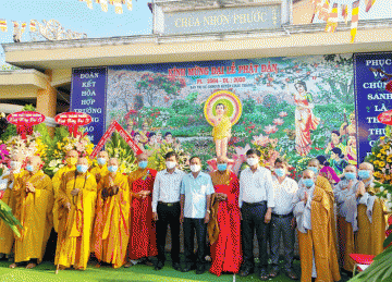 H.Châu Thành: Ban Trị sự Phật giáo trang nghiêm tổ chức Đại lễ Phật Đản PL.2564