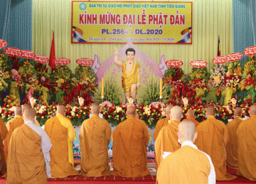 Tiền Giang: Ban Trị sự Phật giáo tỉnh trang nghiêm tổ chức Đại lễ Phật đản PL.2564