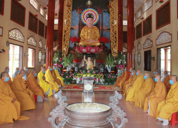 H.Cái Bè: Ban Trị Sự Phật giáo huyện Kính mừng Phật đản PL.2564