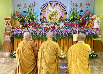 H.Gò Công Đông: Trang nghiêm Kính mừng Đại lễ Phật đản PL.2565