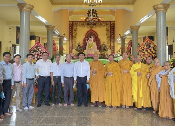 H.Tân Phước: Đại lễ Phật Đản PL.2565 của BTS Phật giáo huyện